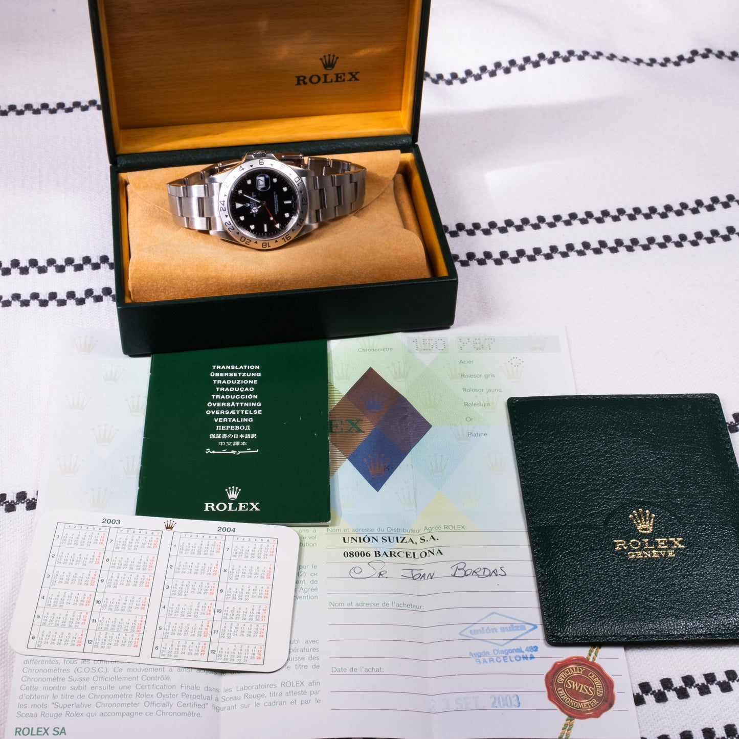 Rolex Explorer II Ref. 16570