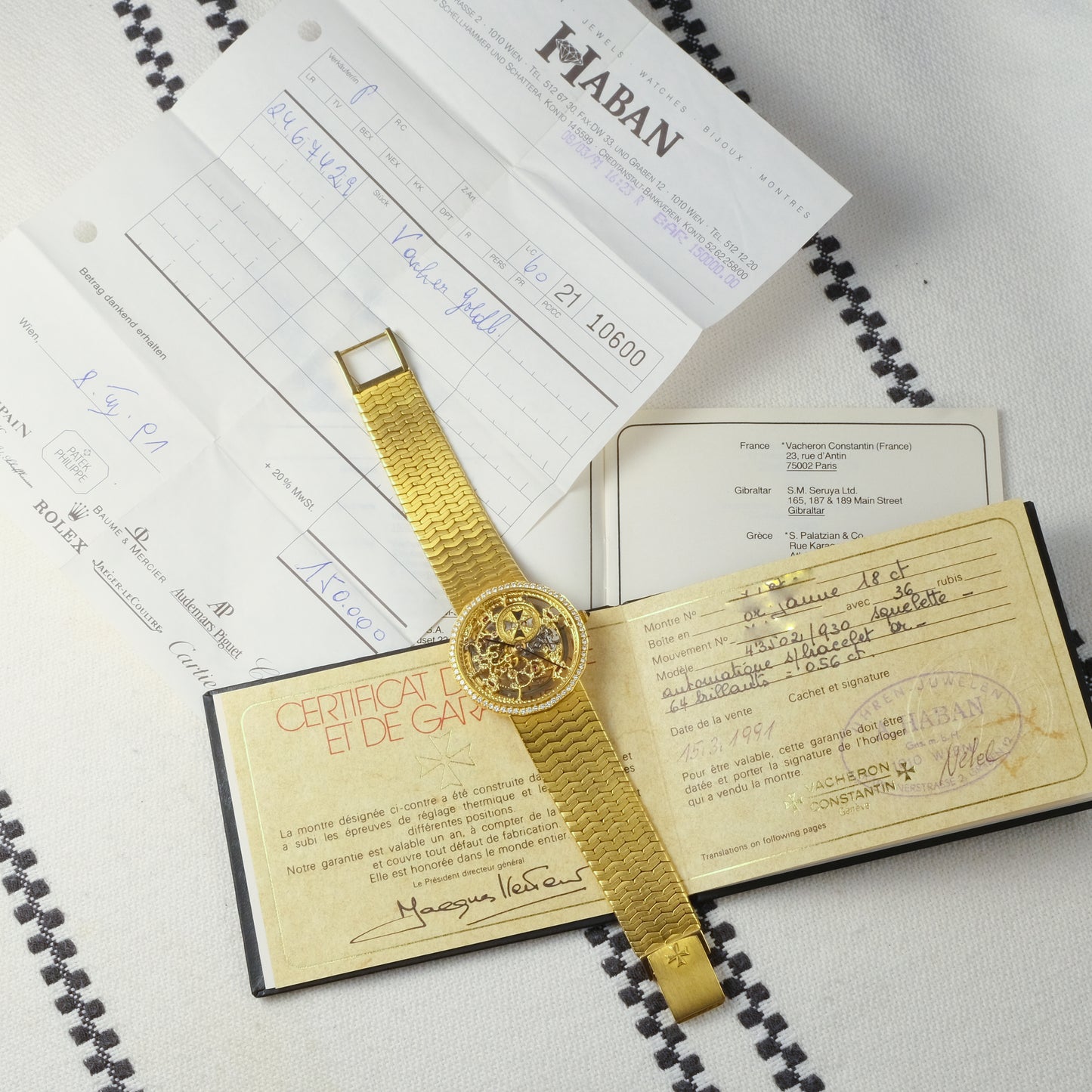 Vacheron Constantin Squellete Ref. 43502