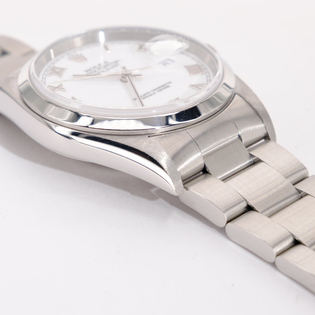 Rolex Datejust Ref. 16200 "White Roman"
