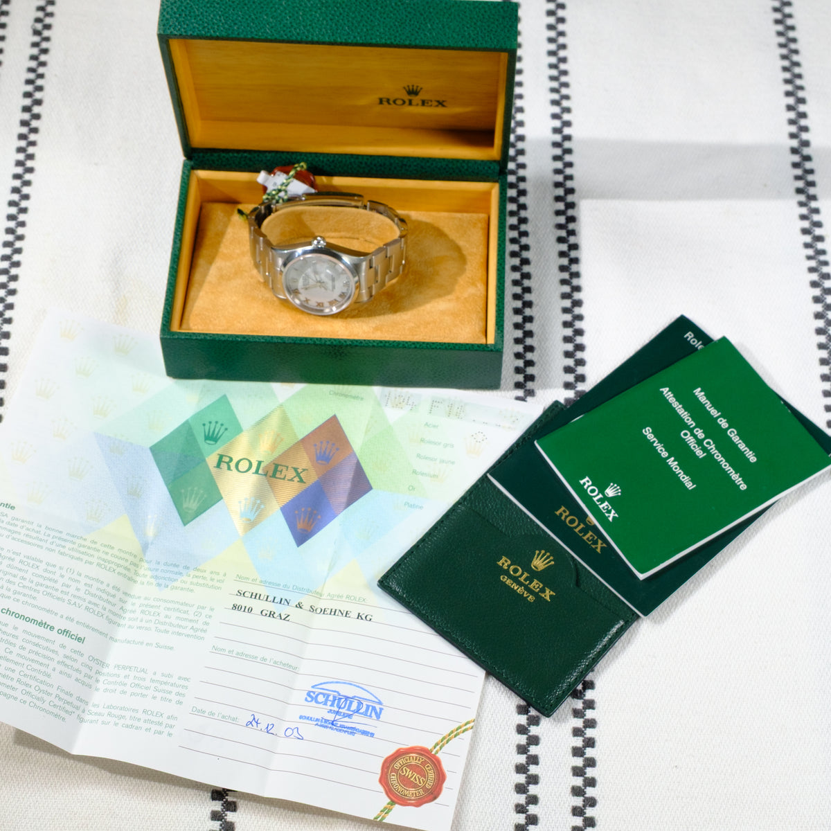 Rolex Datejust Ref. 16200 "White Roman"