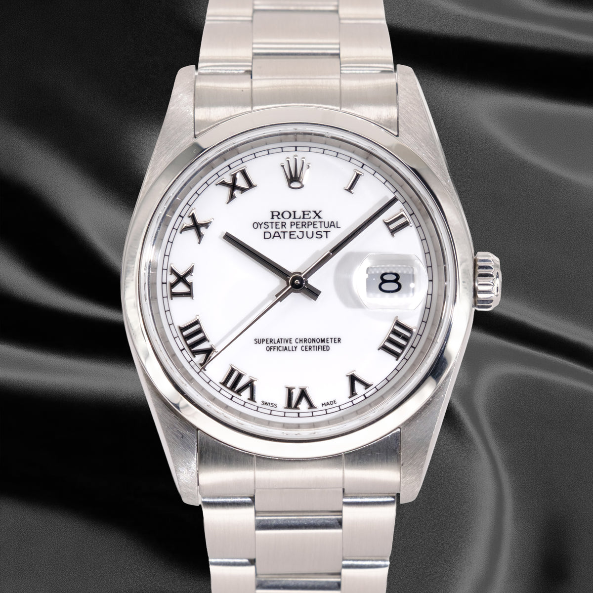 Rolex Datejust Ref. 16200 "White Roman"