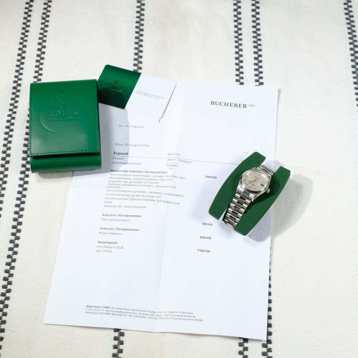 Rolex Datejust 31 "Platin" Ref. 78246
