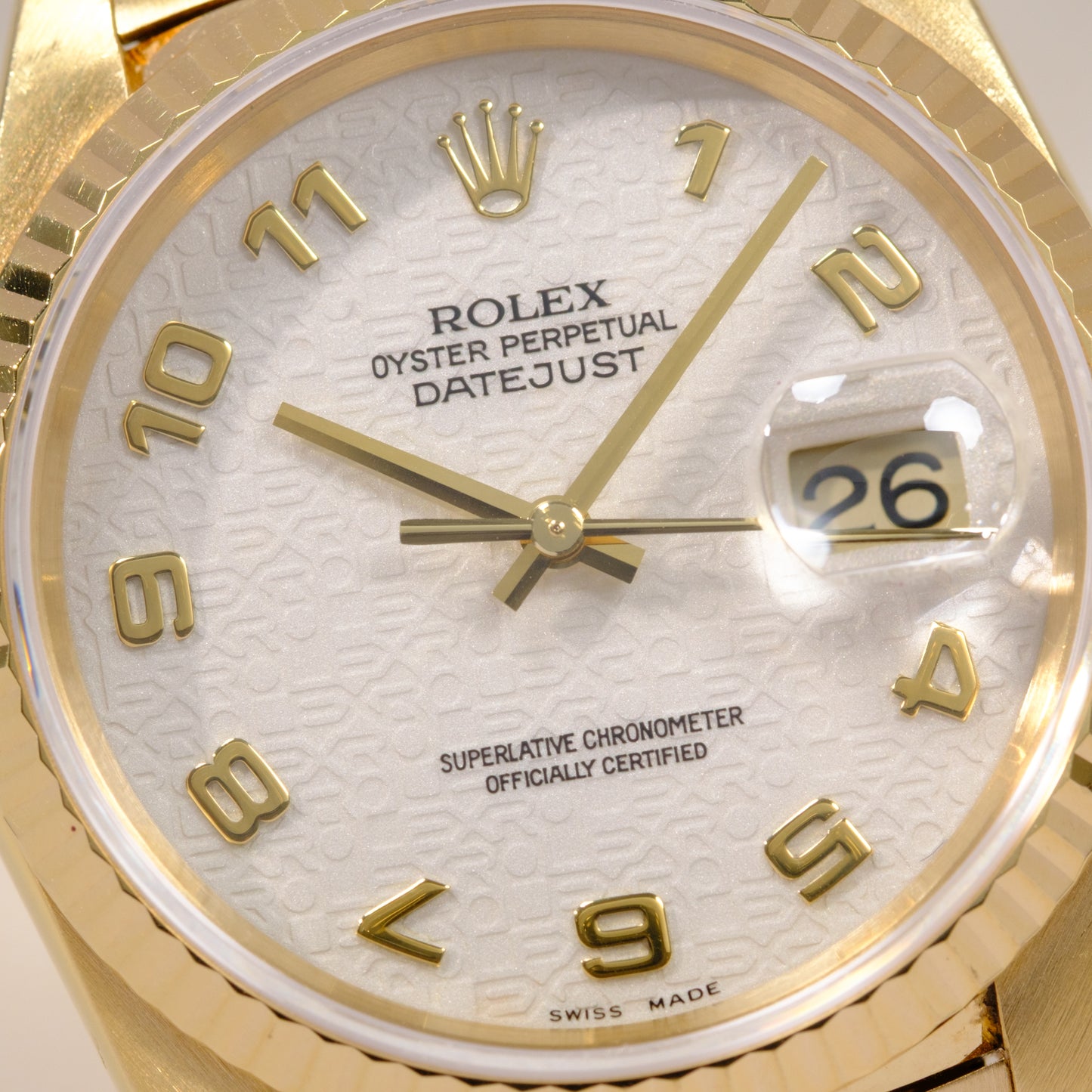 Rolex Datejust 18kt Gold Ref. 16238
