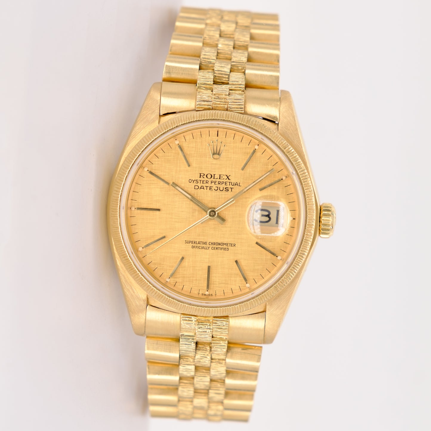 Rolex Datejust 18kt. "Bark" Ref. 16078