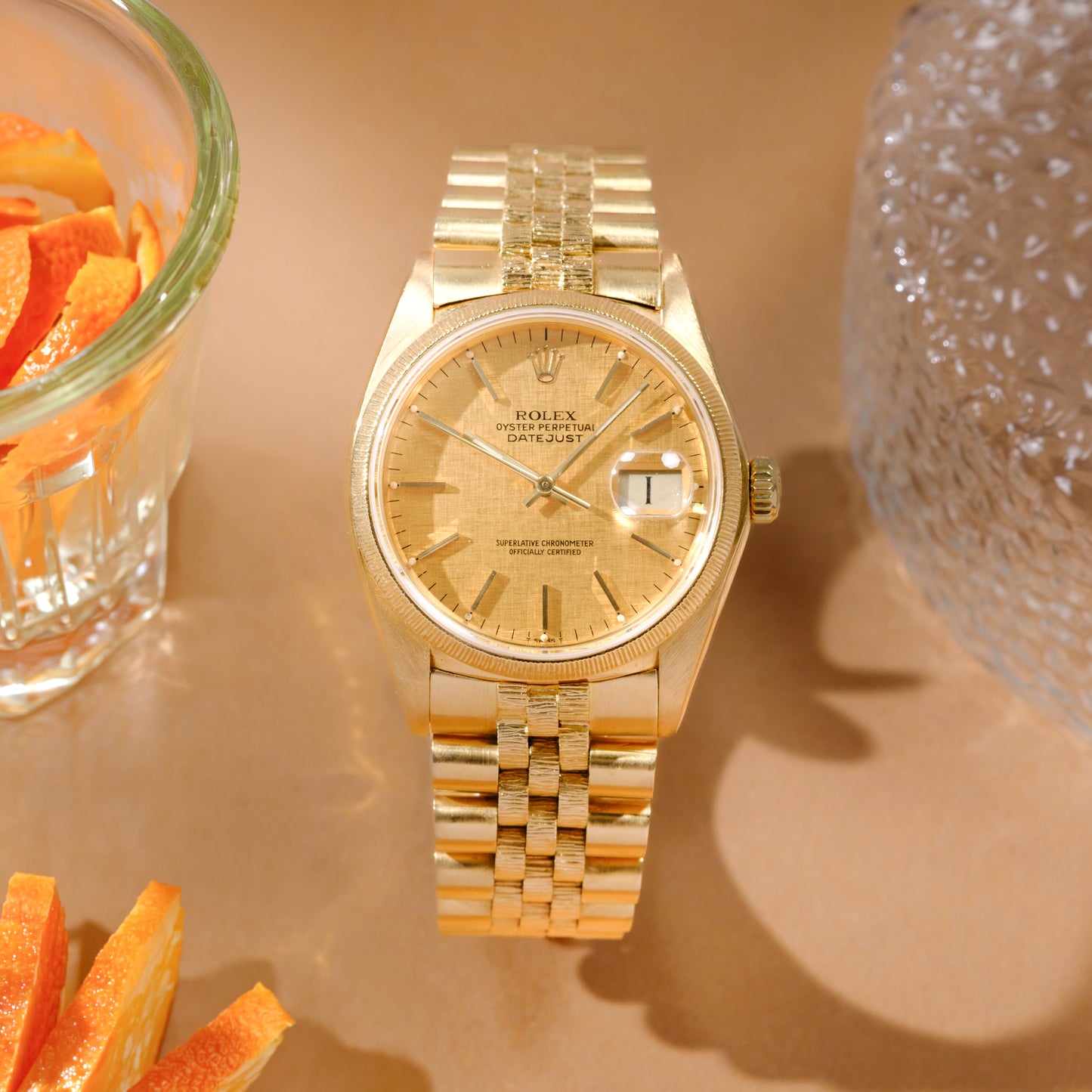 Rolex Datejust 18kt. "Bark" Ref. 16078