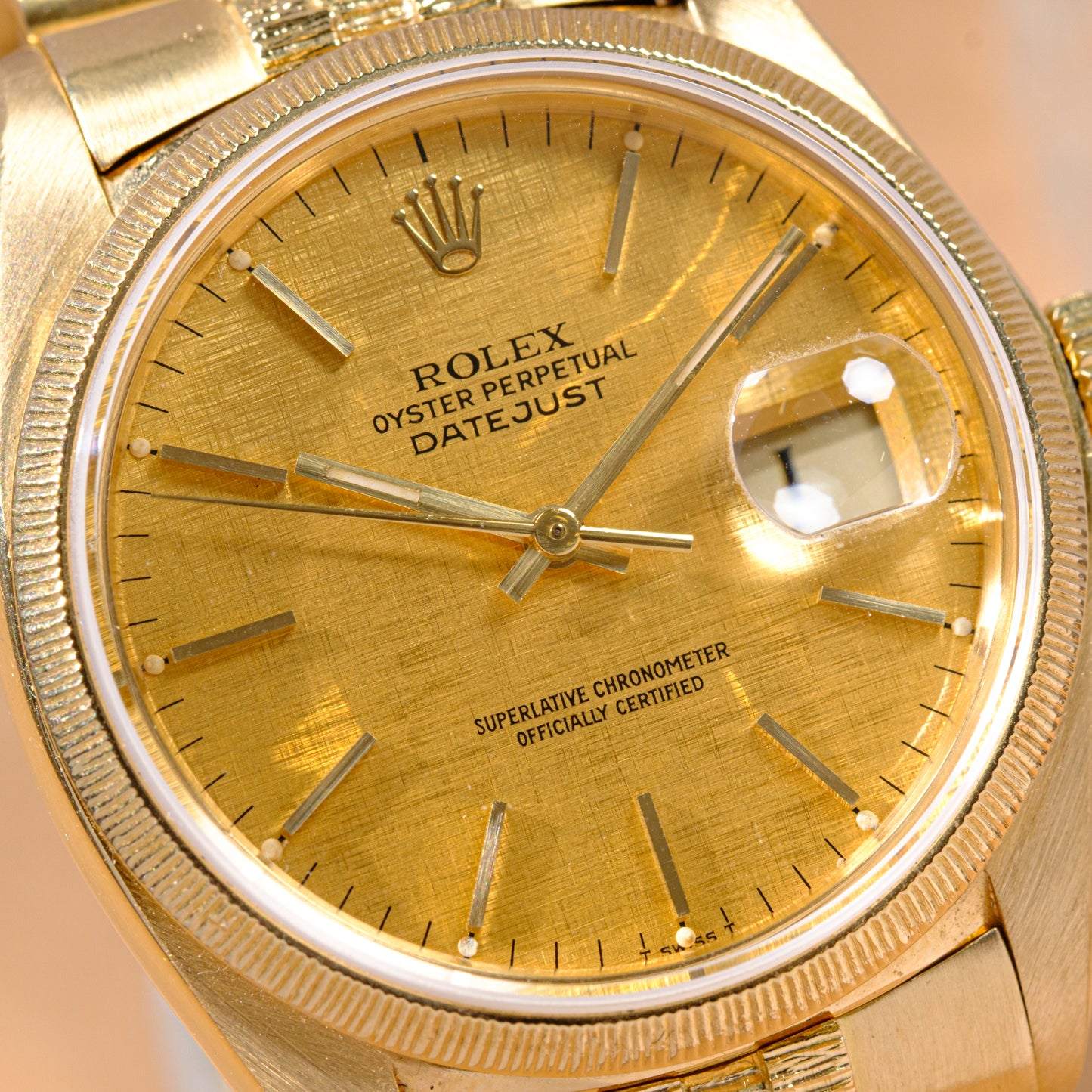 Rolex Datejust 18kt. "Bark" Ref. 16078