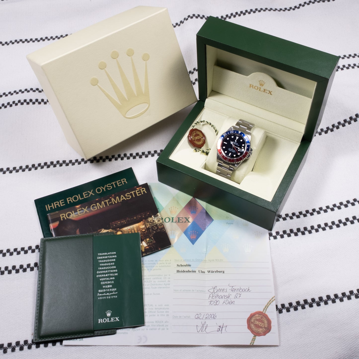 Rolex GMT Master II Ref. 16710 "Pepsi"